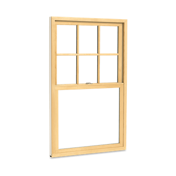 Wood Kitchen Window
